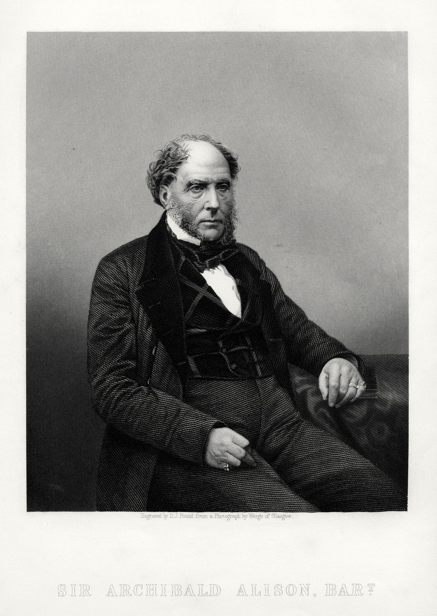 Archibald Alison, Scottish Didactic and Philosophical Writer by Daniel John Pound