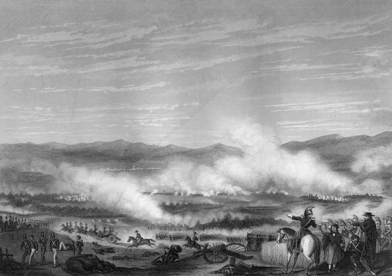Battle of Vitoria, 21 June 1813, c1857 by Daniel John Pound