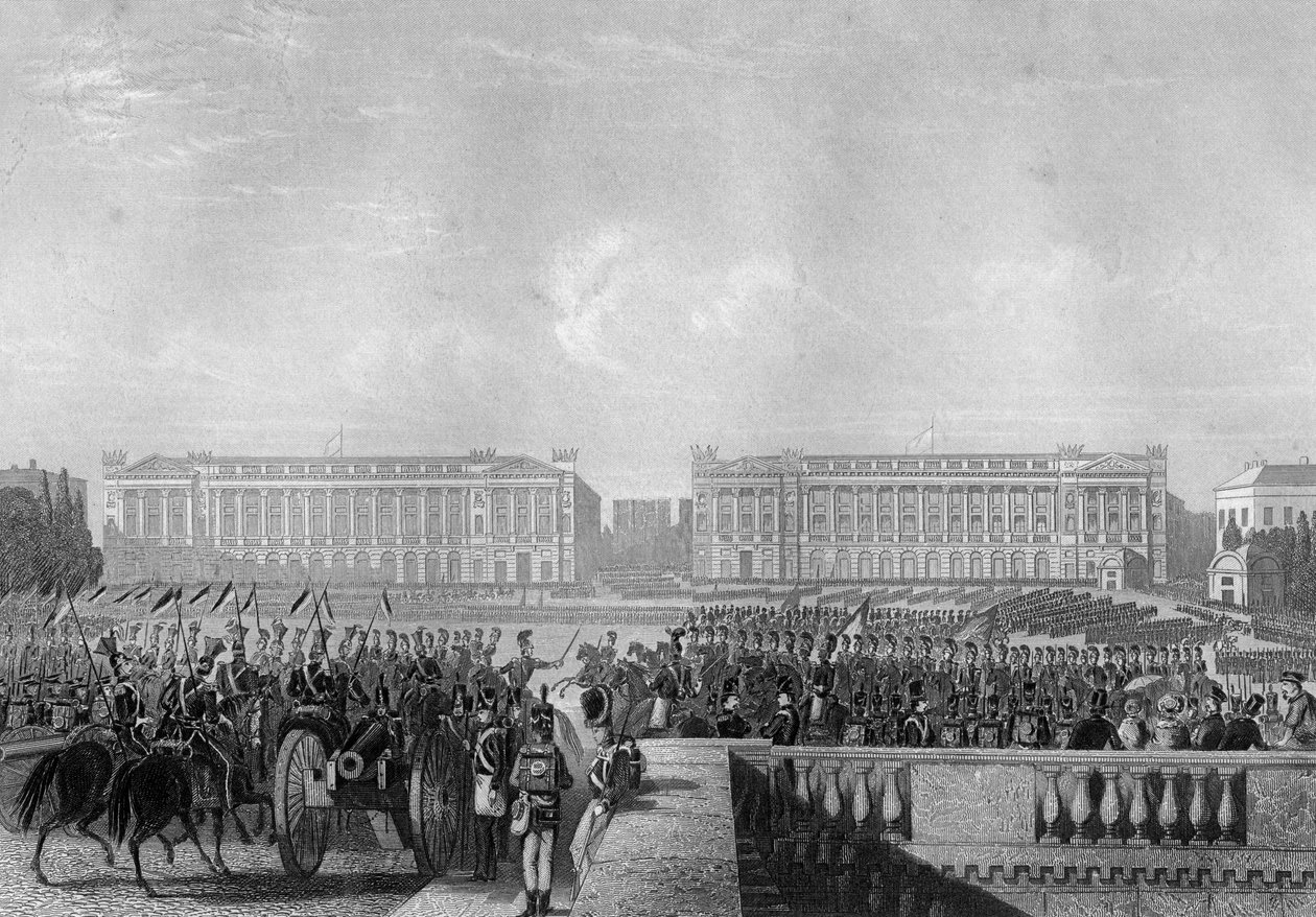 The entry of the Allies into Paris, 1815 by Daniel John Pound