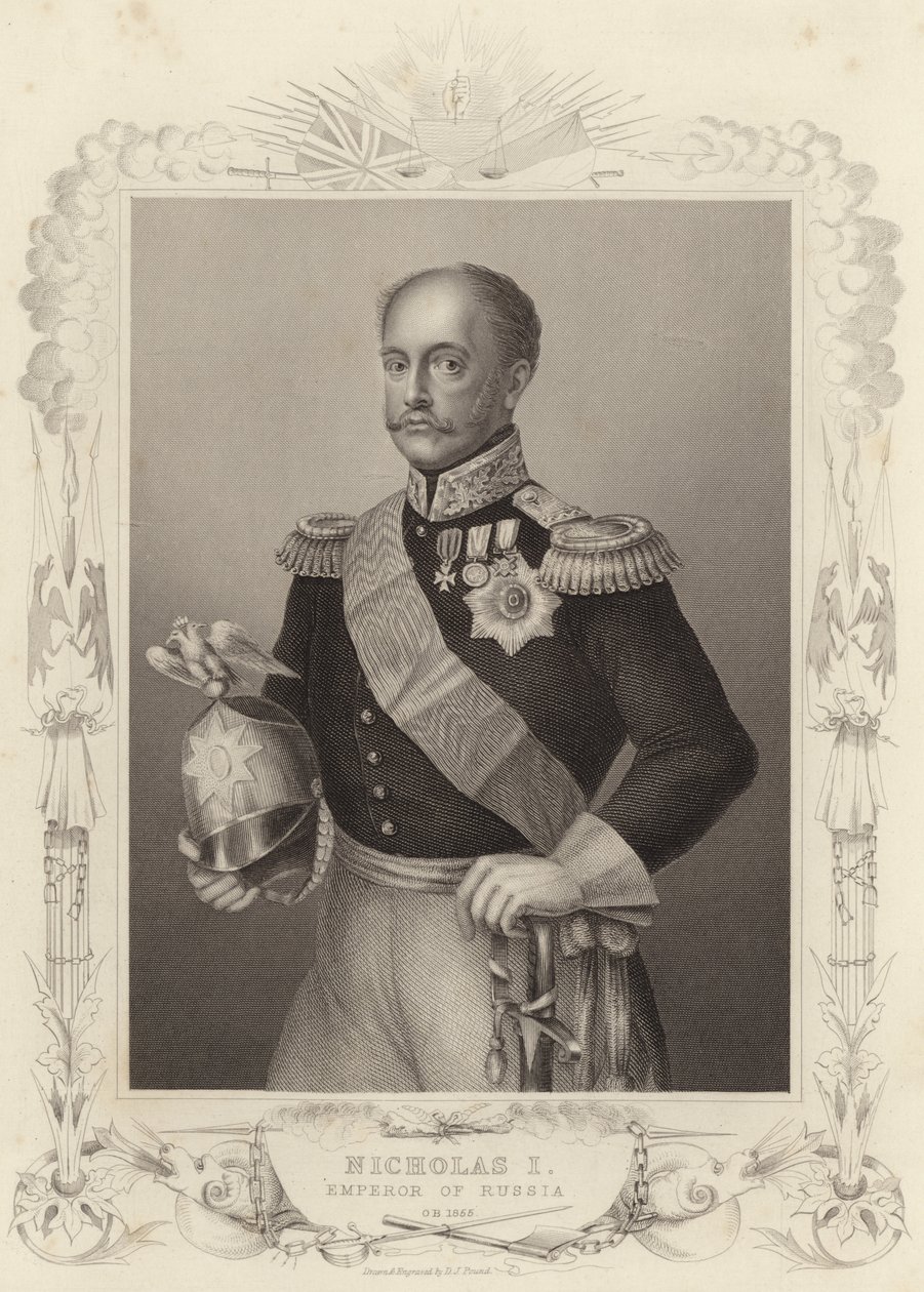 Tsar Nicholas I, Emperor of Russia by Daniel John. Pound