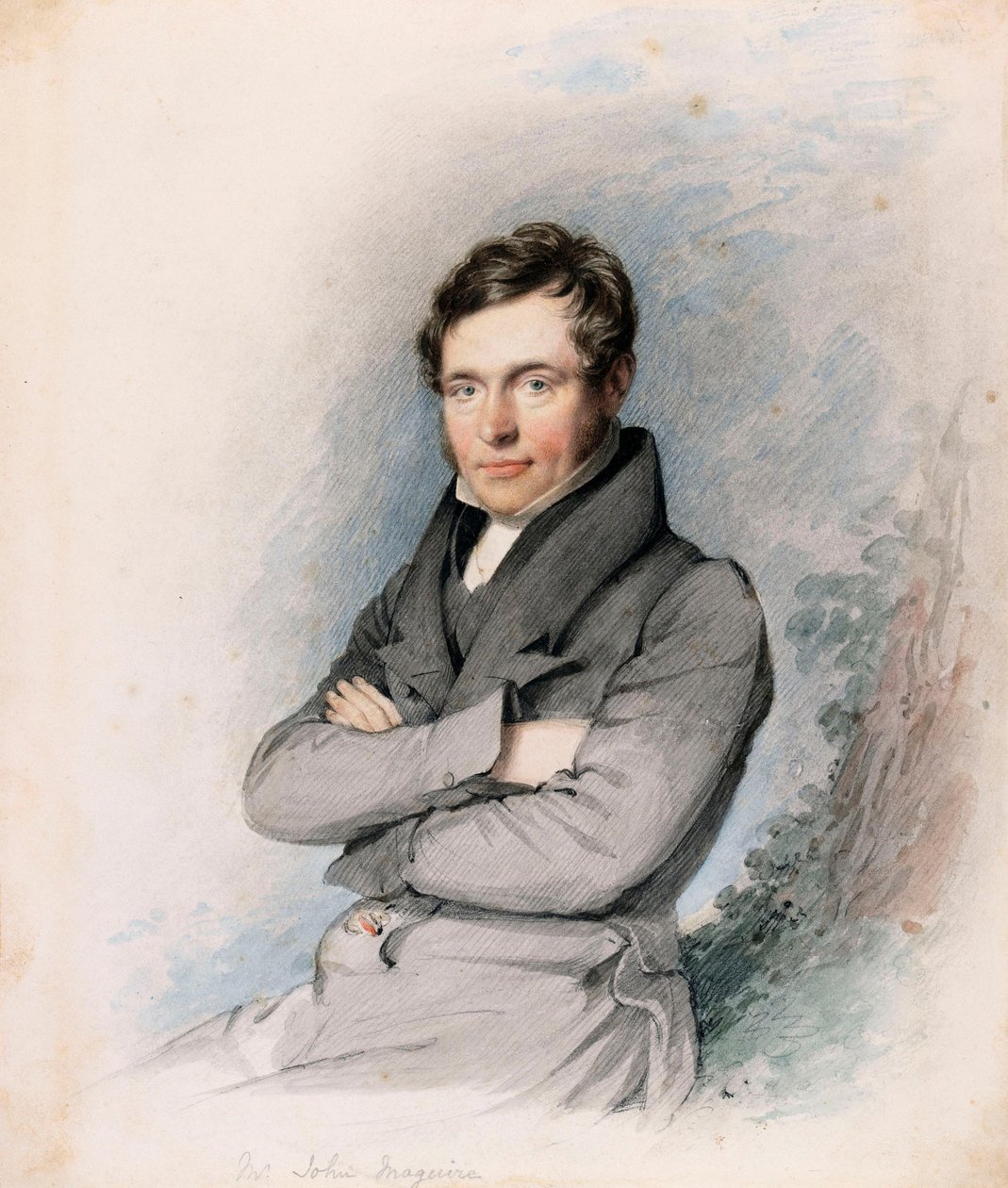Portrait of John Maguire by Daniel Maclise