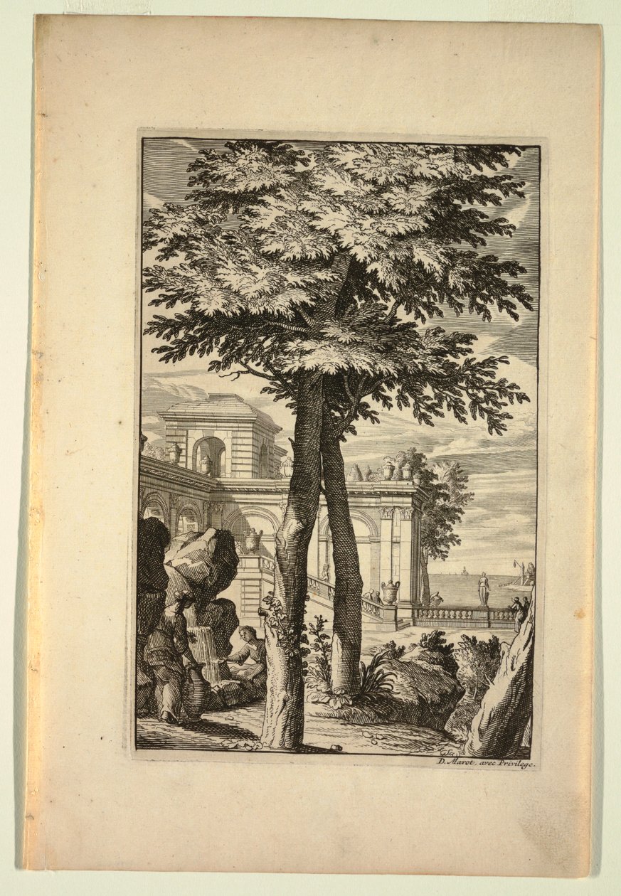 Plate in Nouveaux Livre de Paysages (New Book of Landscapes) by Daniel Marot