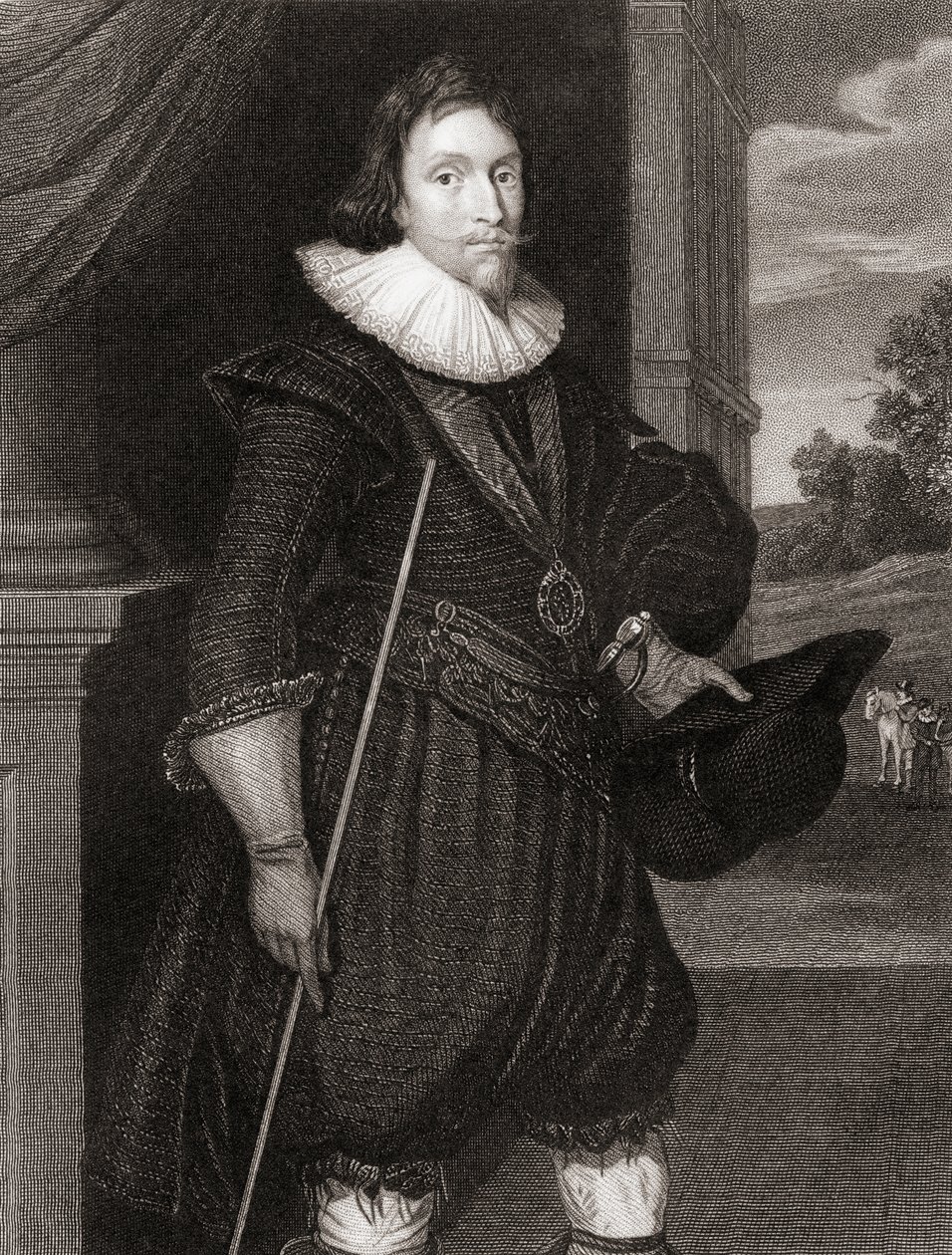 Portrait of James Hamilton, 2nd Marquis of Hamilton, from 