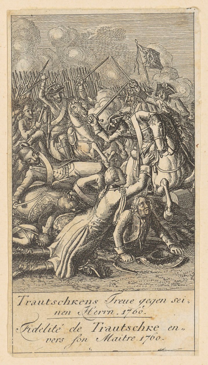 Plate 11 of the "Brandenburg War Scenes" by Daniel Nikolaus Chodowiecki