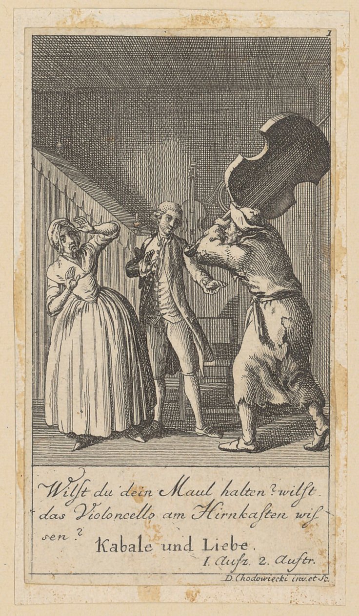 Plate 1 for Schiller