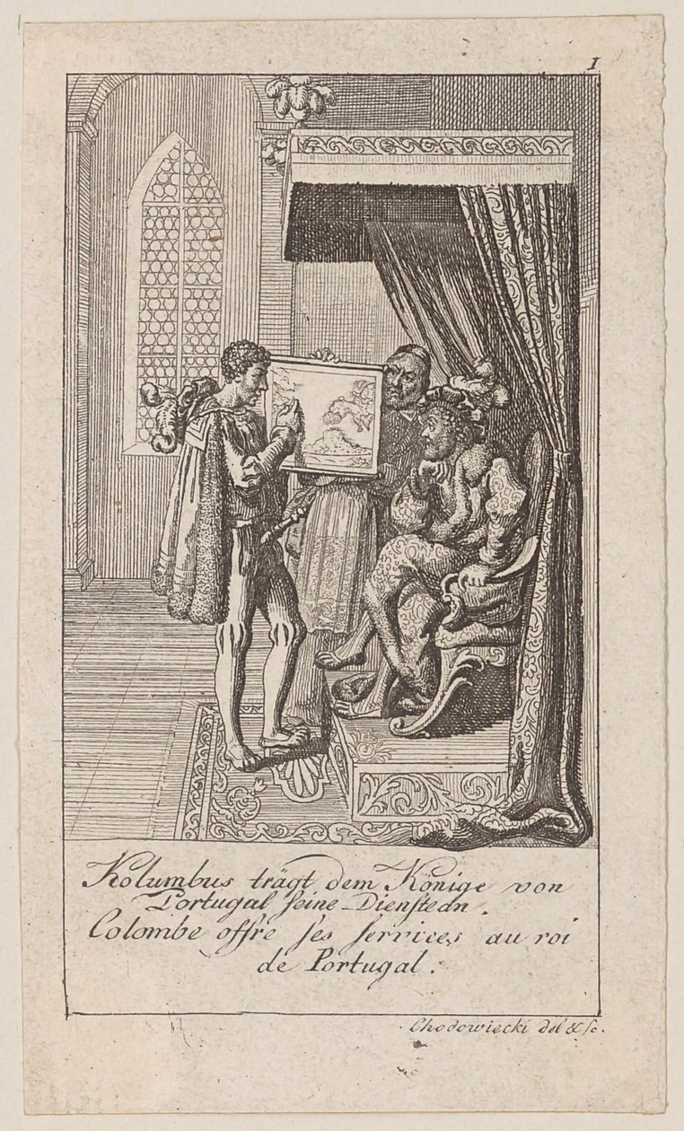 Sheet 1 for "Ancient, Medieval and Modern History" by Daniel Nikolaus Chodowiecki