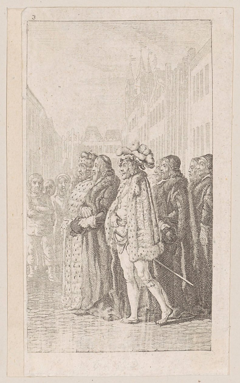 Sheet 3 for "Prussian-Brandenburg State History", Part Two by Daniel Nikolaus Chodowiecki