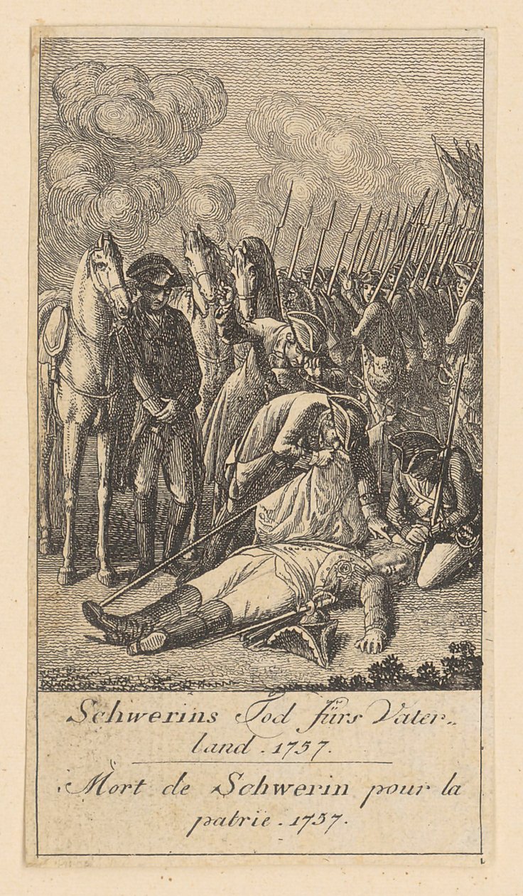Sheet 5 of the Brandenburg War Scenes by Daniel Nikolaus Chodowiecki