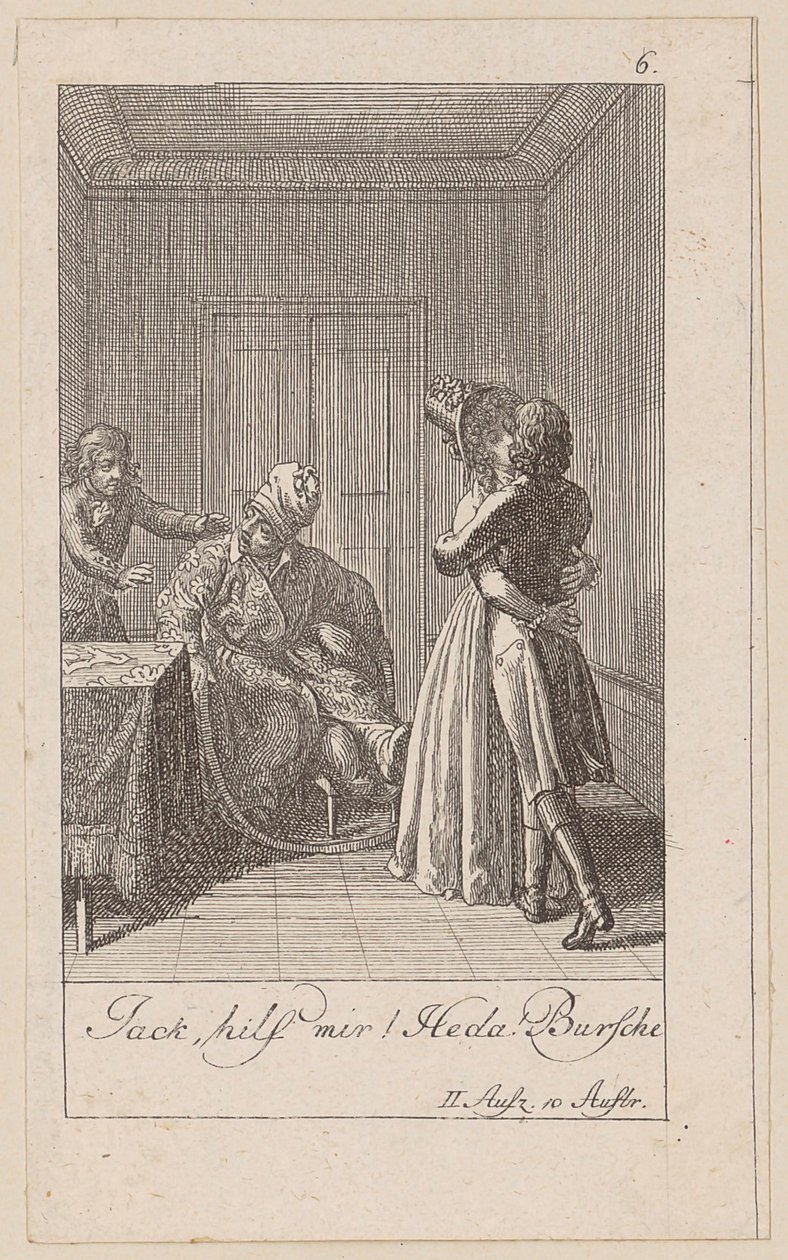 Plate 6 for Aug. von Kotzebue