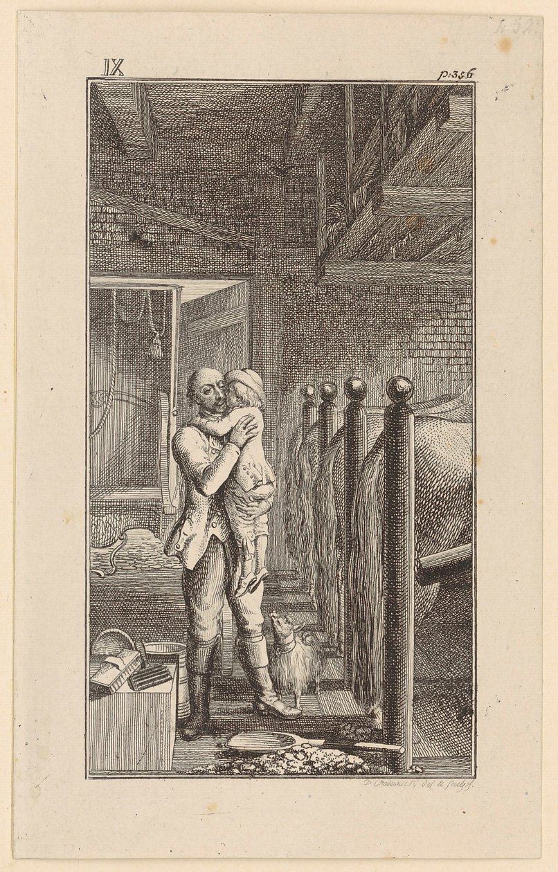 Franz Lifts His Master