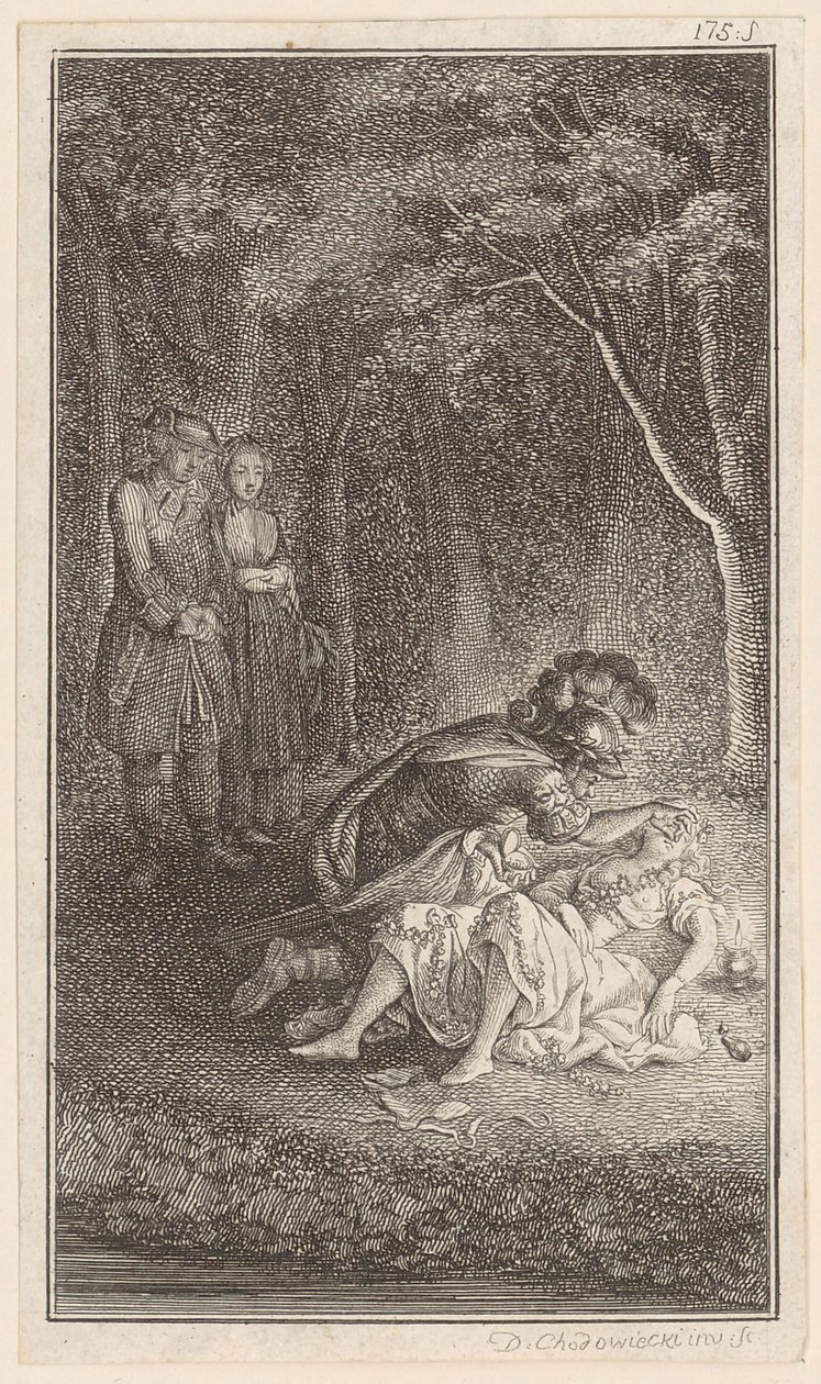 Her Third Husband by Daniel Nikolaus Chodowiecki