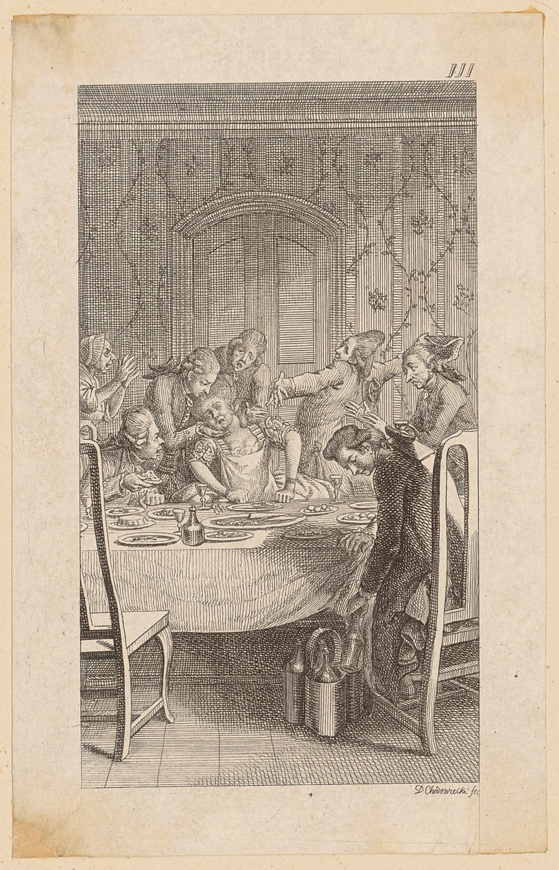 His Third Wife by Daniel Nikolaus Chodowiecki