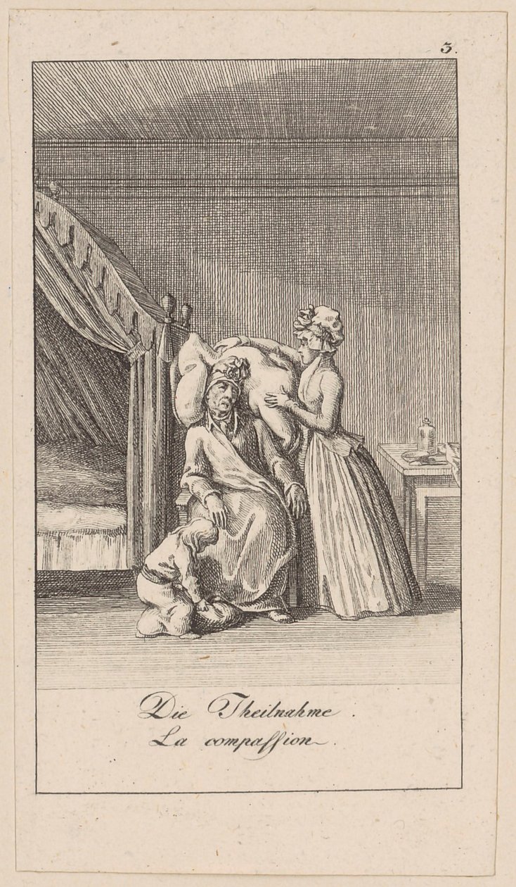 Participation, Plate 3 from the Series "Sincerity and Hypocrisy" by Daniel Nikolaus Chodowiecki