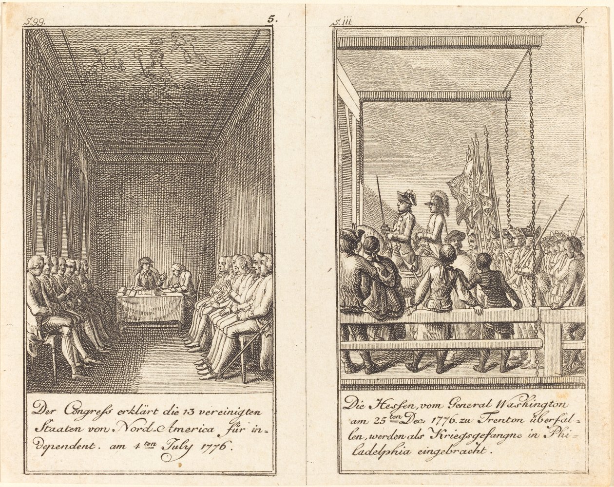 The History of the United States by Daniel Nikolaus Chodowiecki