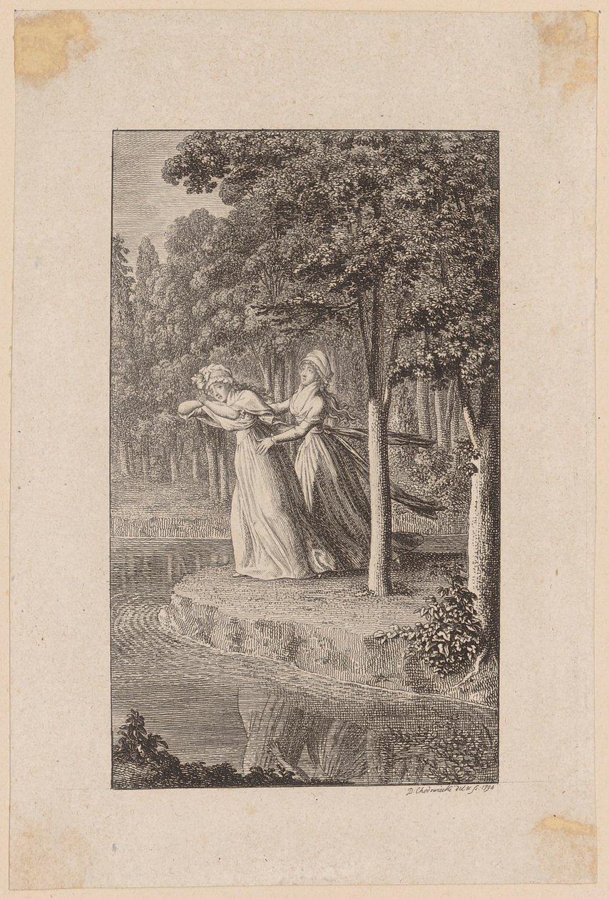 Title Copperplate for Leipzig Monthly for 1794 by Daniel Nikolaus Chodowiecki