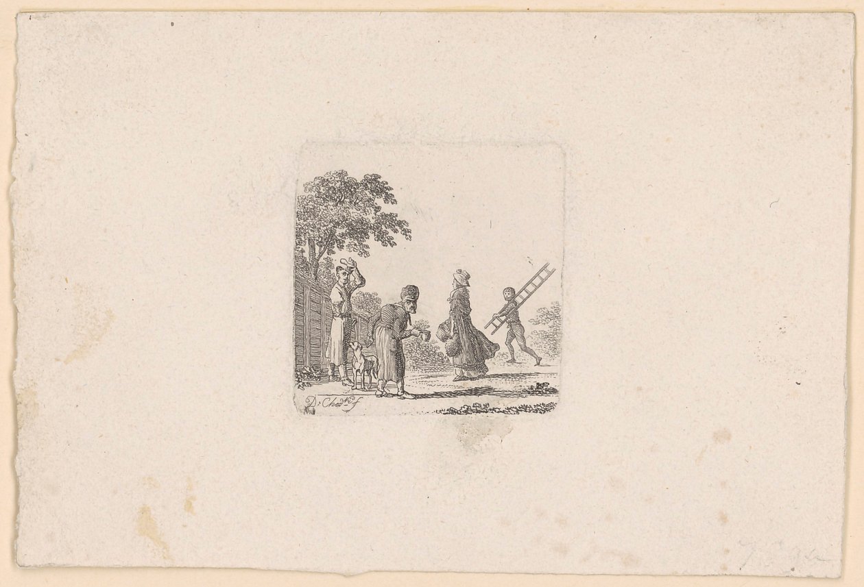 Various Figures by Daniel Nikolaus Chodowiecki