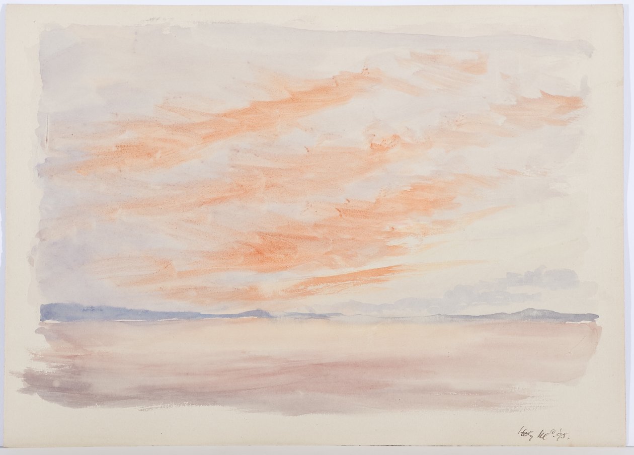 Holy Island, 1895 by Daniel Oliver