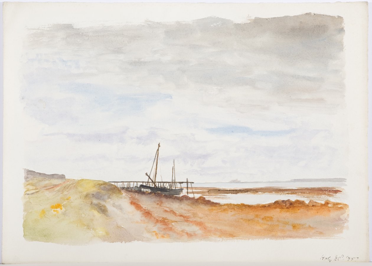 Holy Island, 1895 by Daniel Oliver
