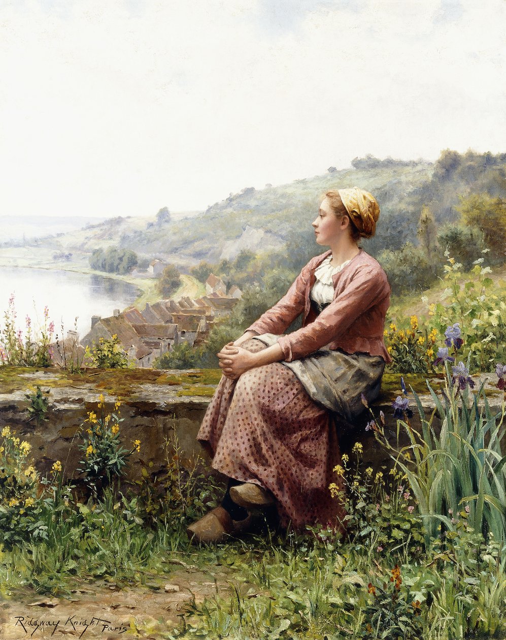 Reverie by Daniel Ridgway Knight