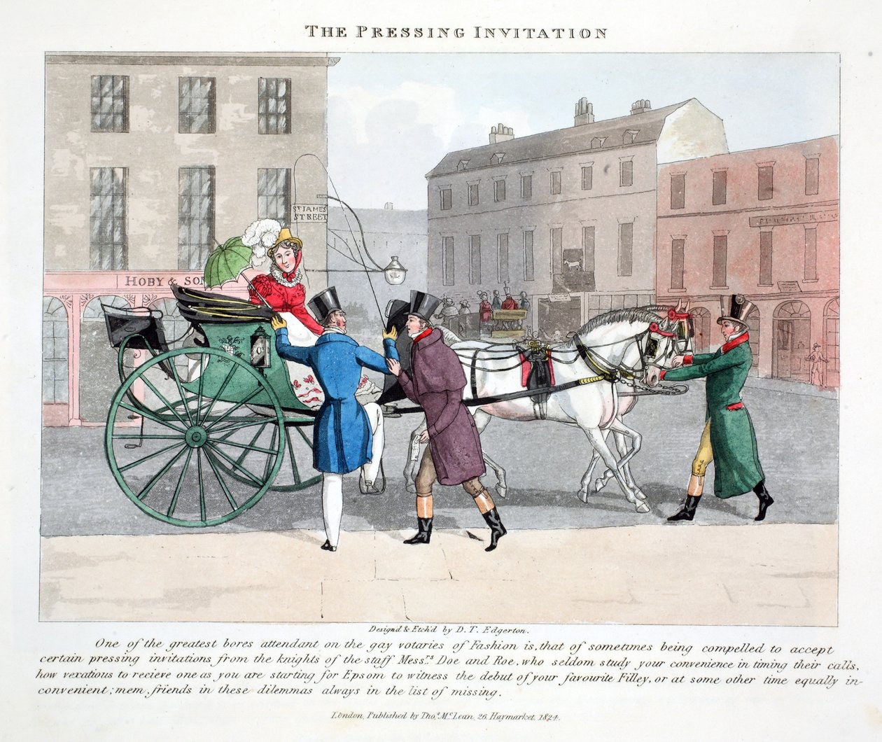 The Pressing Invitation, Illustration from 