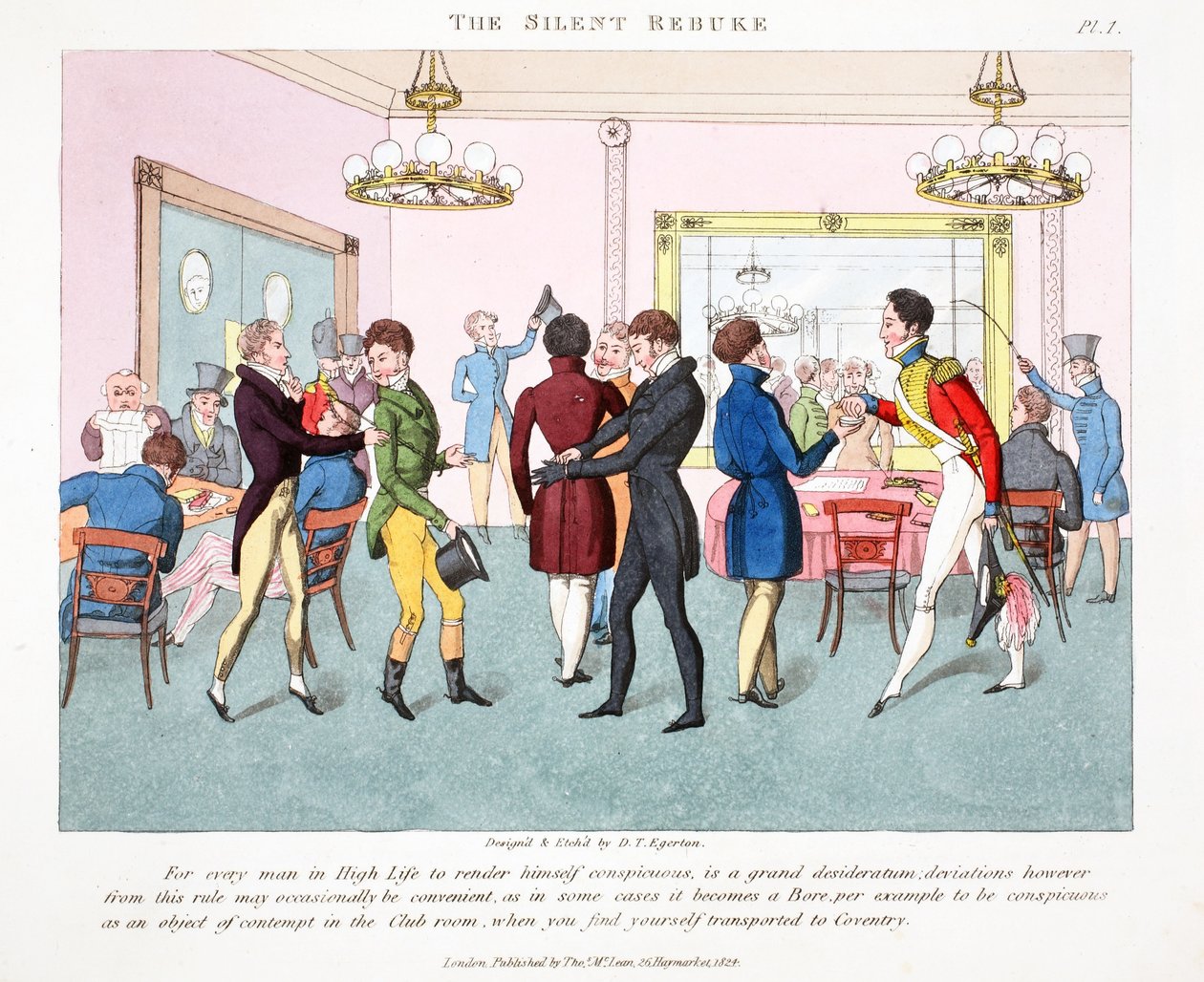 The Silent Rebuke, illustration from 