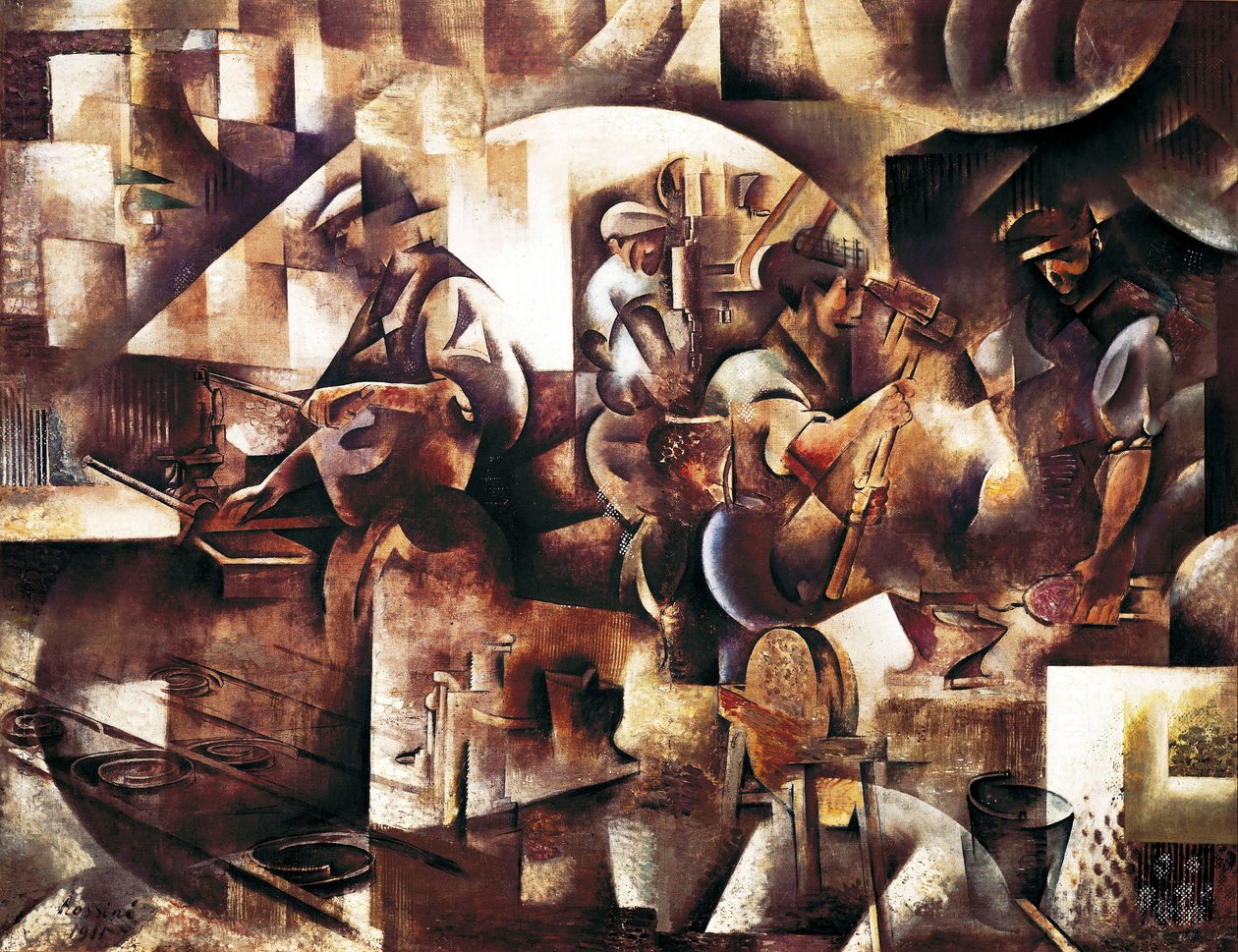 The Forge by Daniel Vladimir Baranoff Rossine