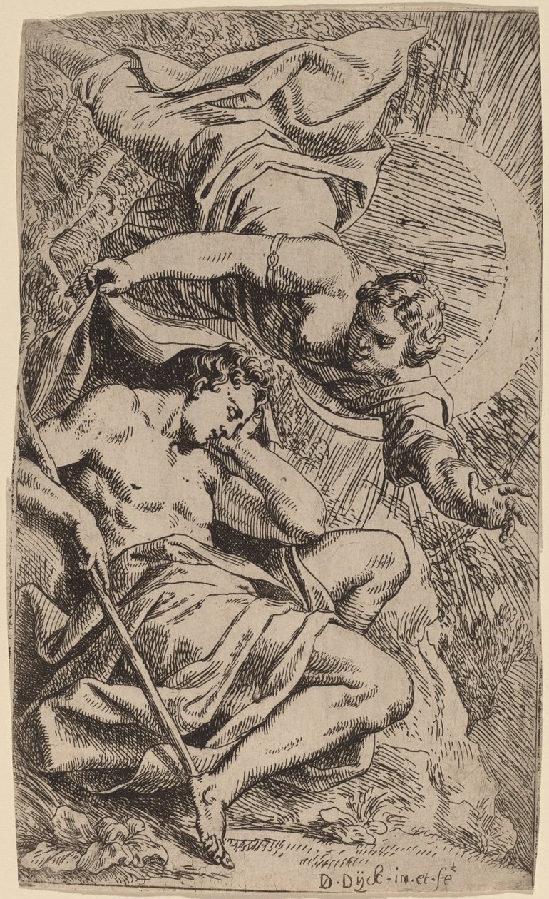 Diana and Endymion by Daniel van den Dyck