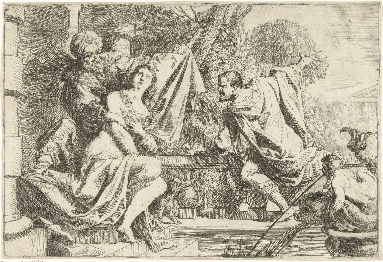 Susanna and the Elders by Daniel van den Dyck