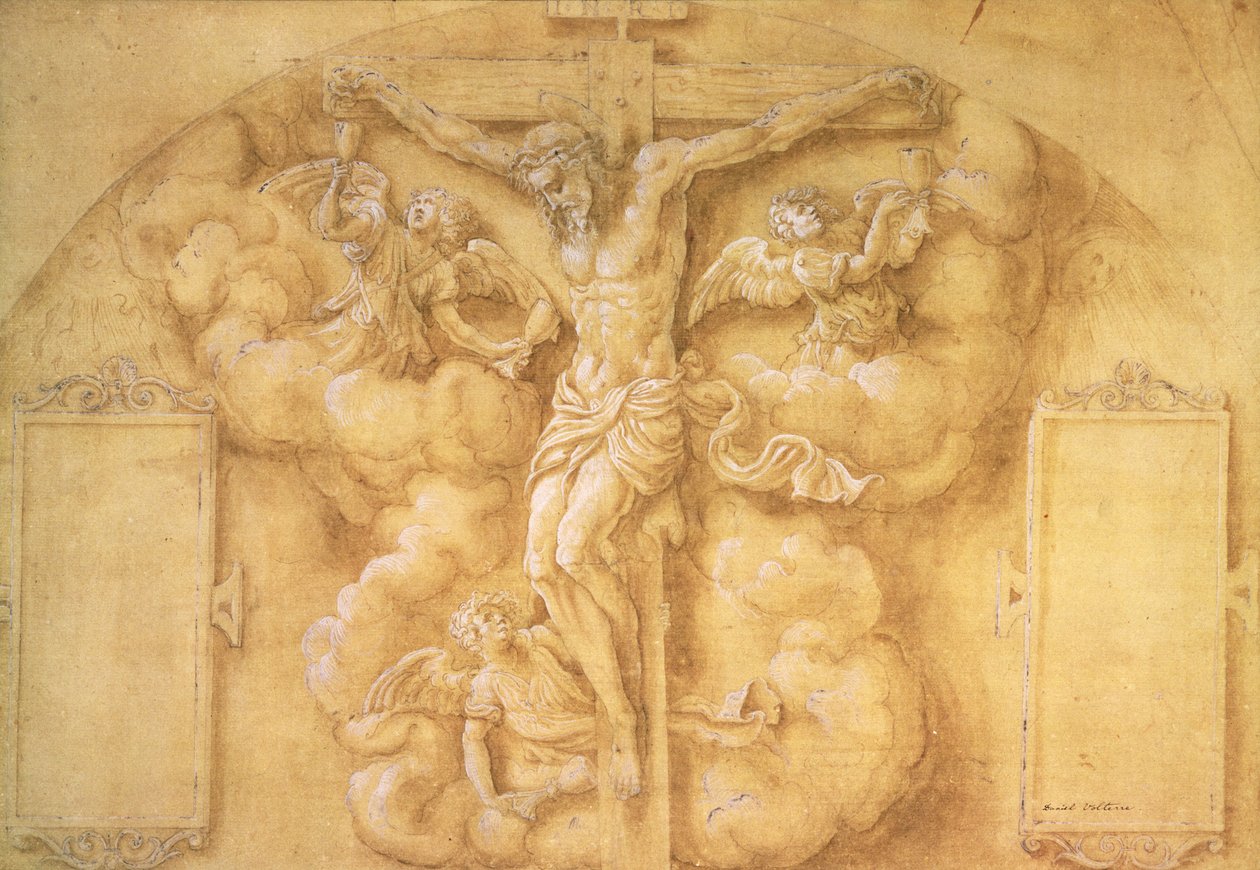 The Crucifixion, 1547 by Daniele da Volterra