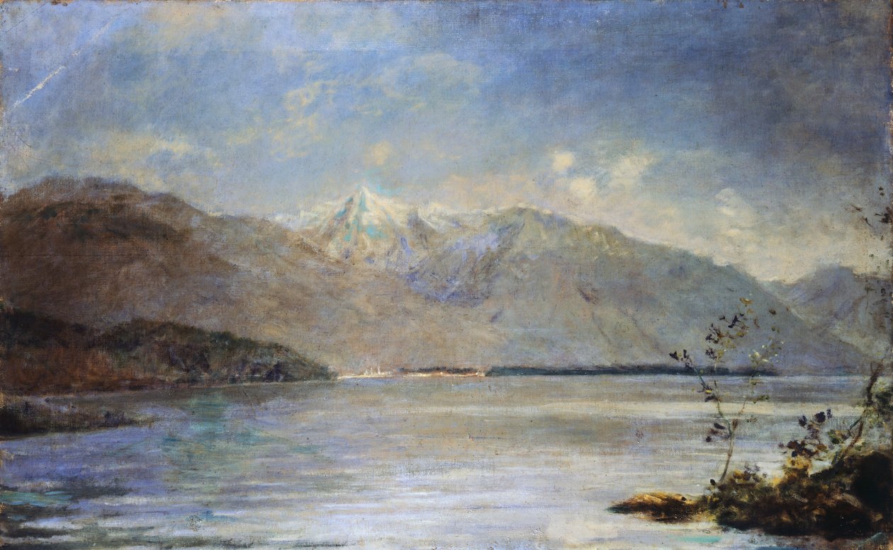 Ascona Overlooking the Islands of Saint-Leger by Danielle Ranzoni