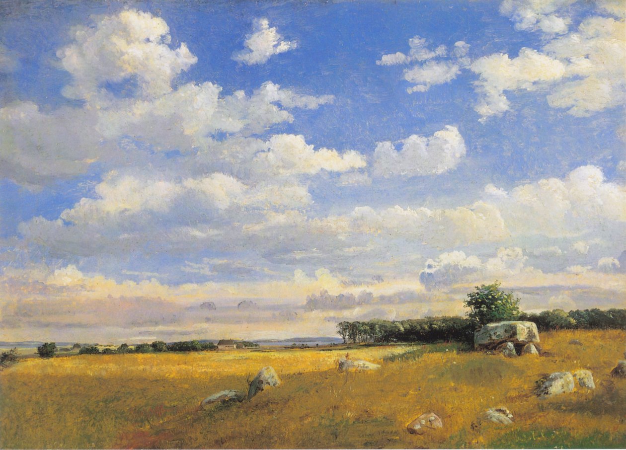 Dolmen on Brandsø by Dankvart Dreyer