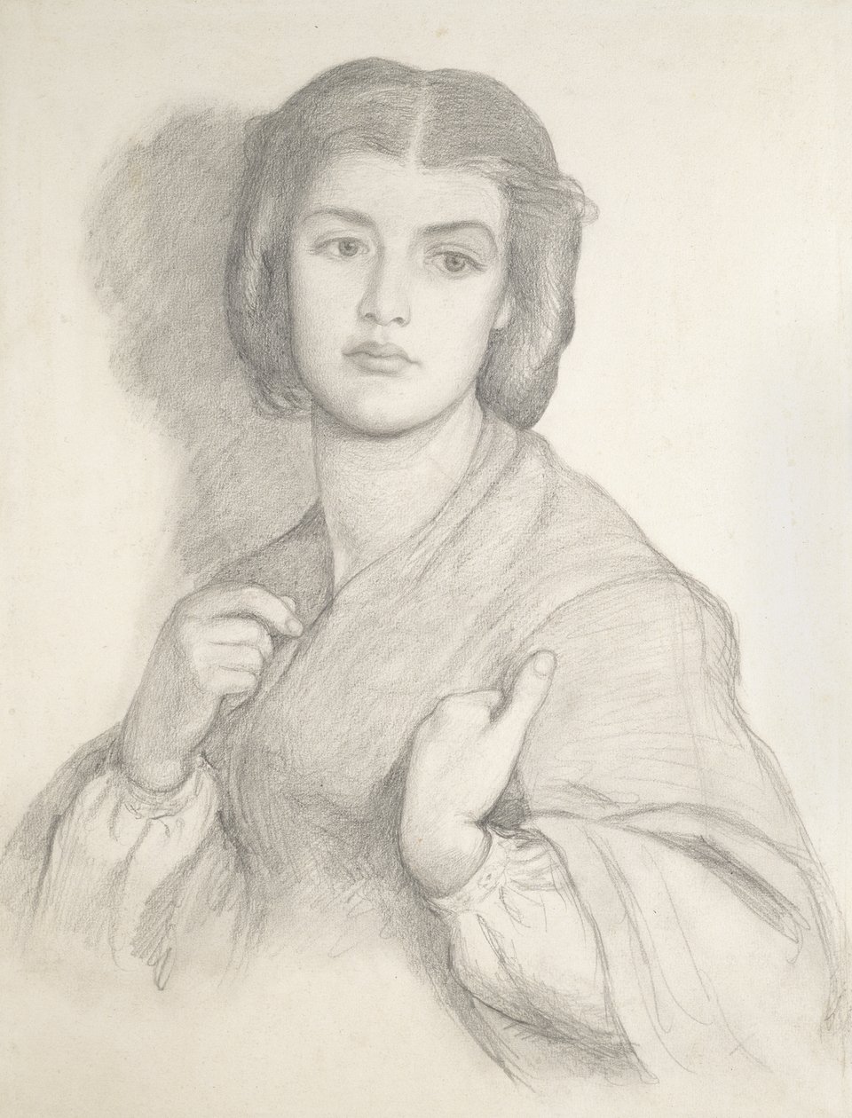 Portrait of a Woman by Dante Gabriel Charles Rossetti