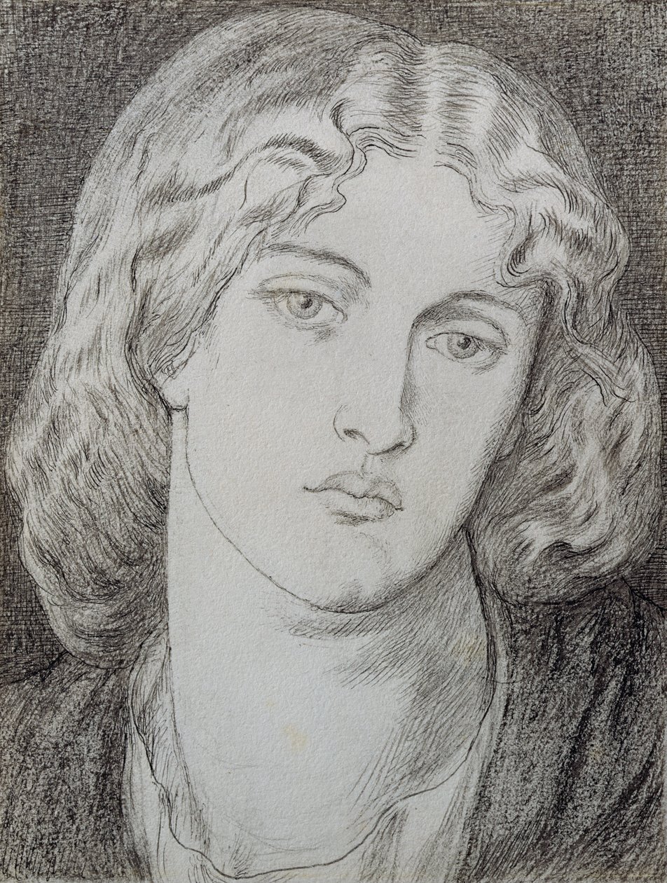 Fanny Cornforth (1824-1906) by Dante Gabriel Charles Rossetti