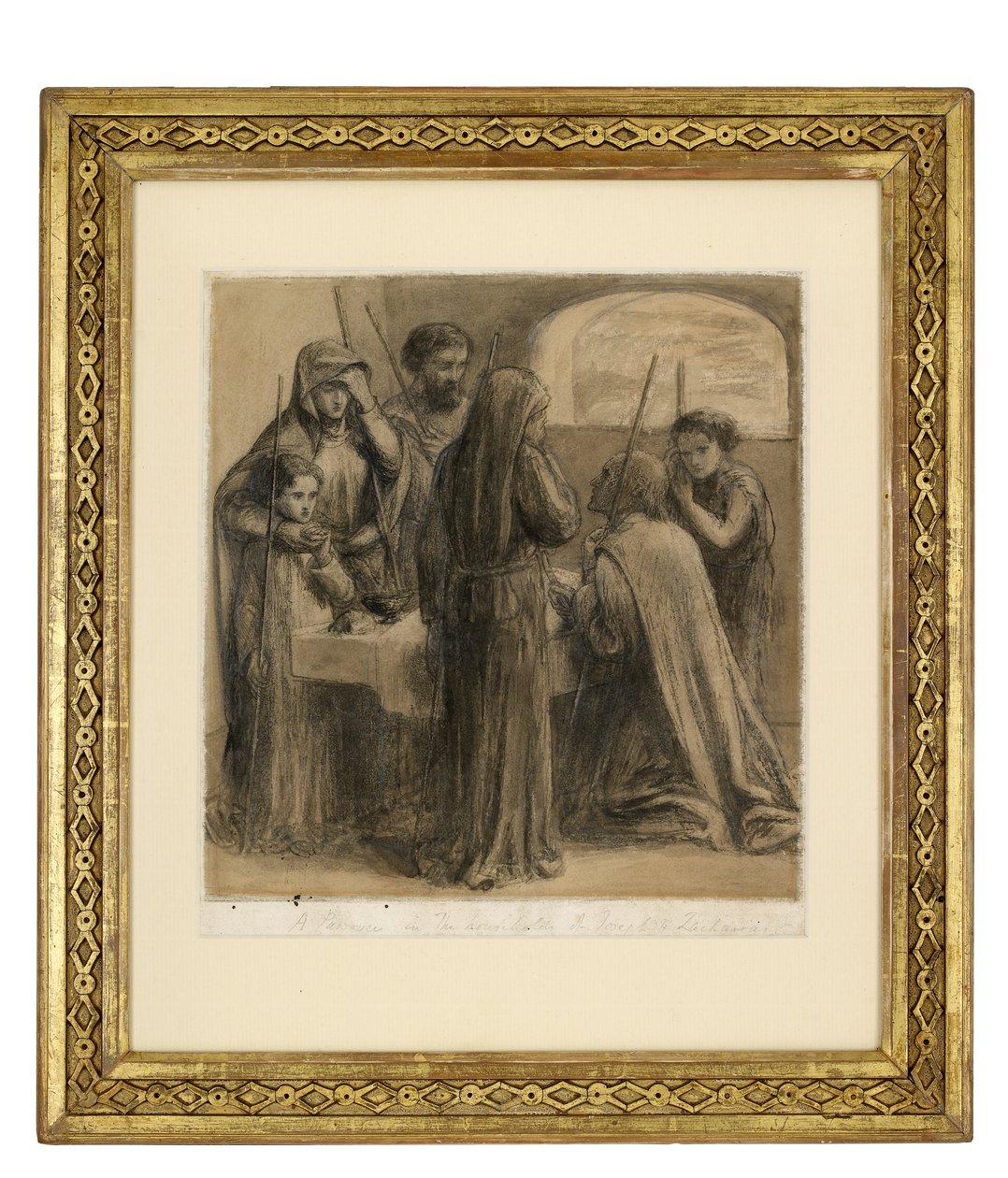 A Passover in the Household of Joseph and Zacharias, c.1850 by Dante Gabriel Charles Rossetti