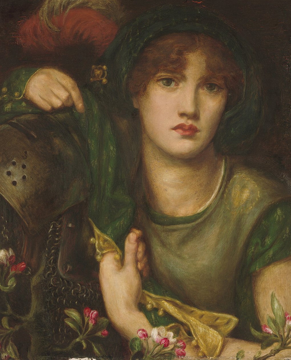 My Lady Greensleeves by Dante Gabriel Charles Rossetti