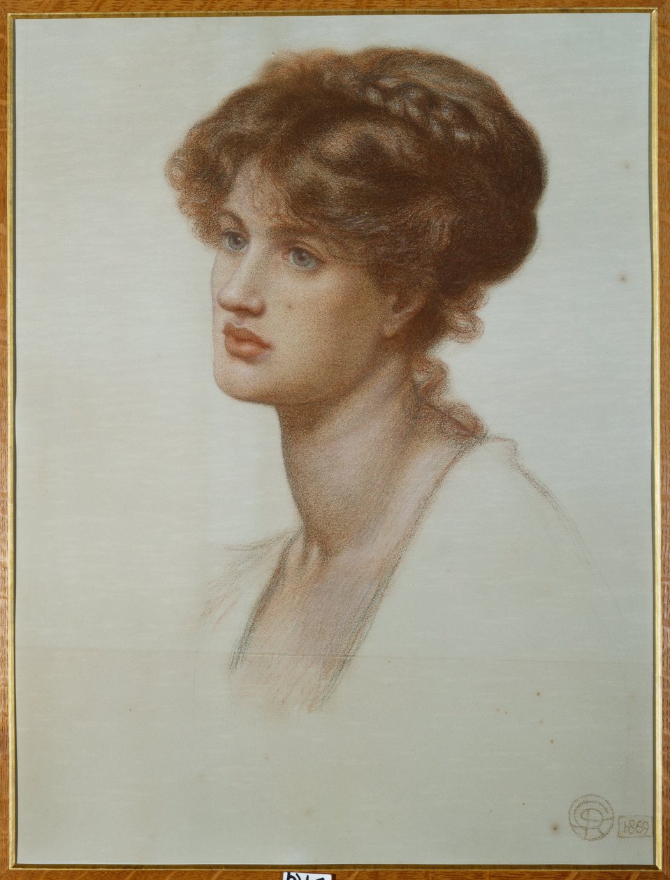 Portrait of Mrs. William J. Stillman, Bust Length by Dante Gabriel Charles Rossetti