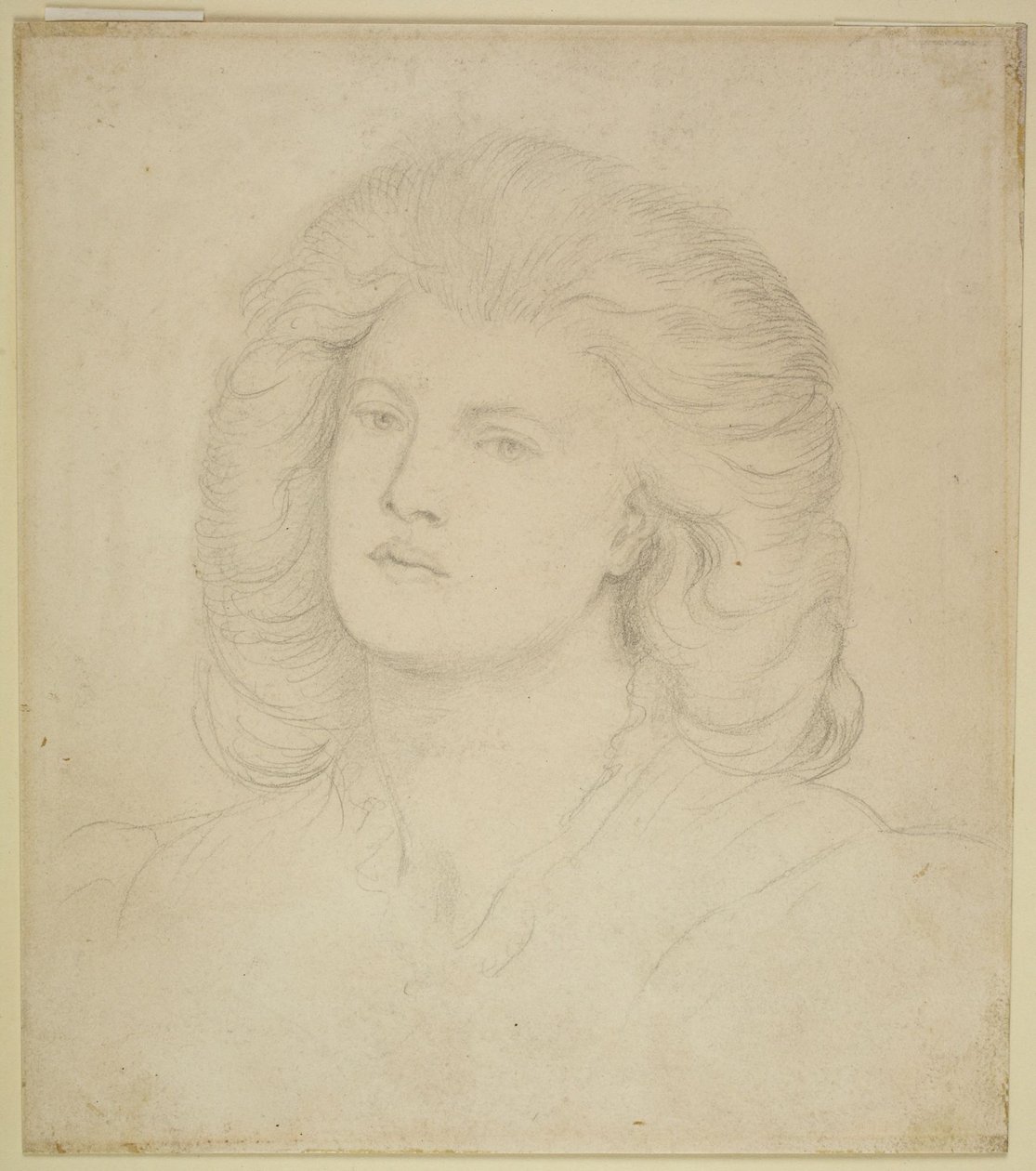 Head of Woman by Dante Gabriel Rossetti