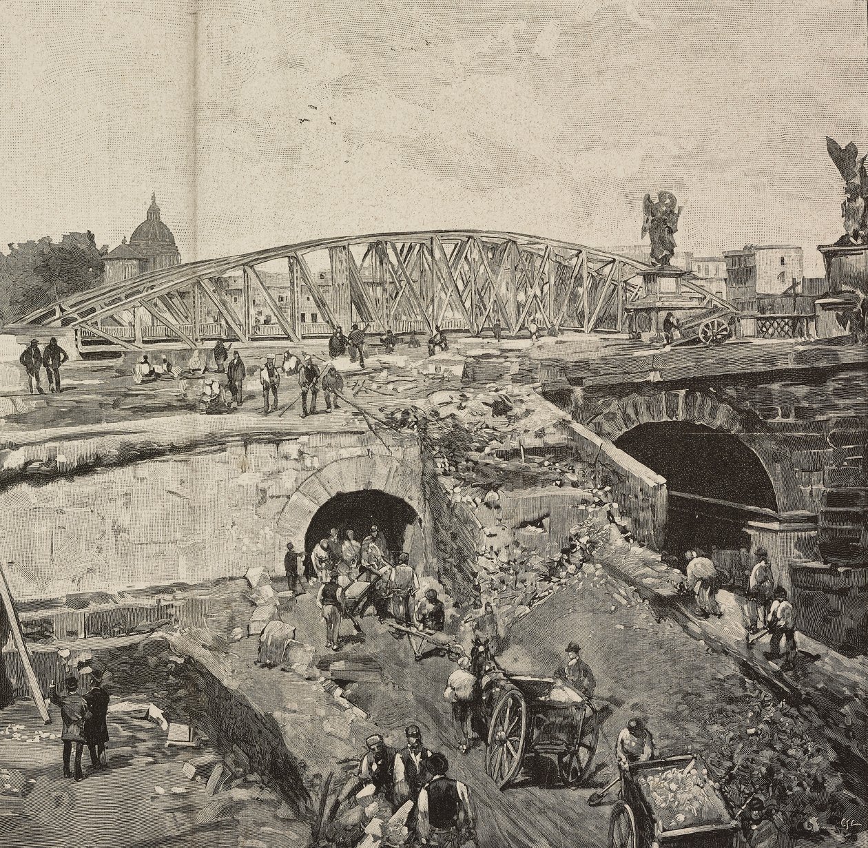Work on Ponte Sant