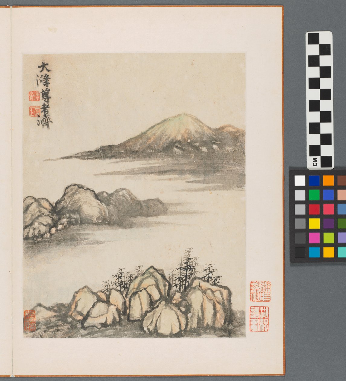 Reminiscences of the Qinhuai River, Qing Dynasty by Daoji Shitao