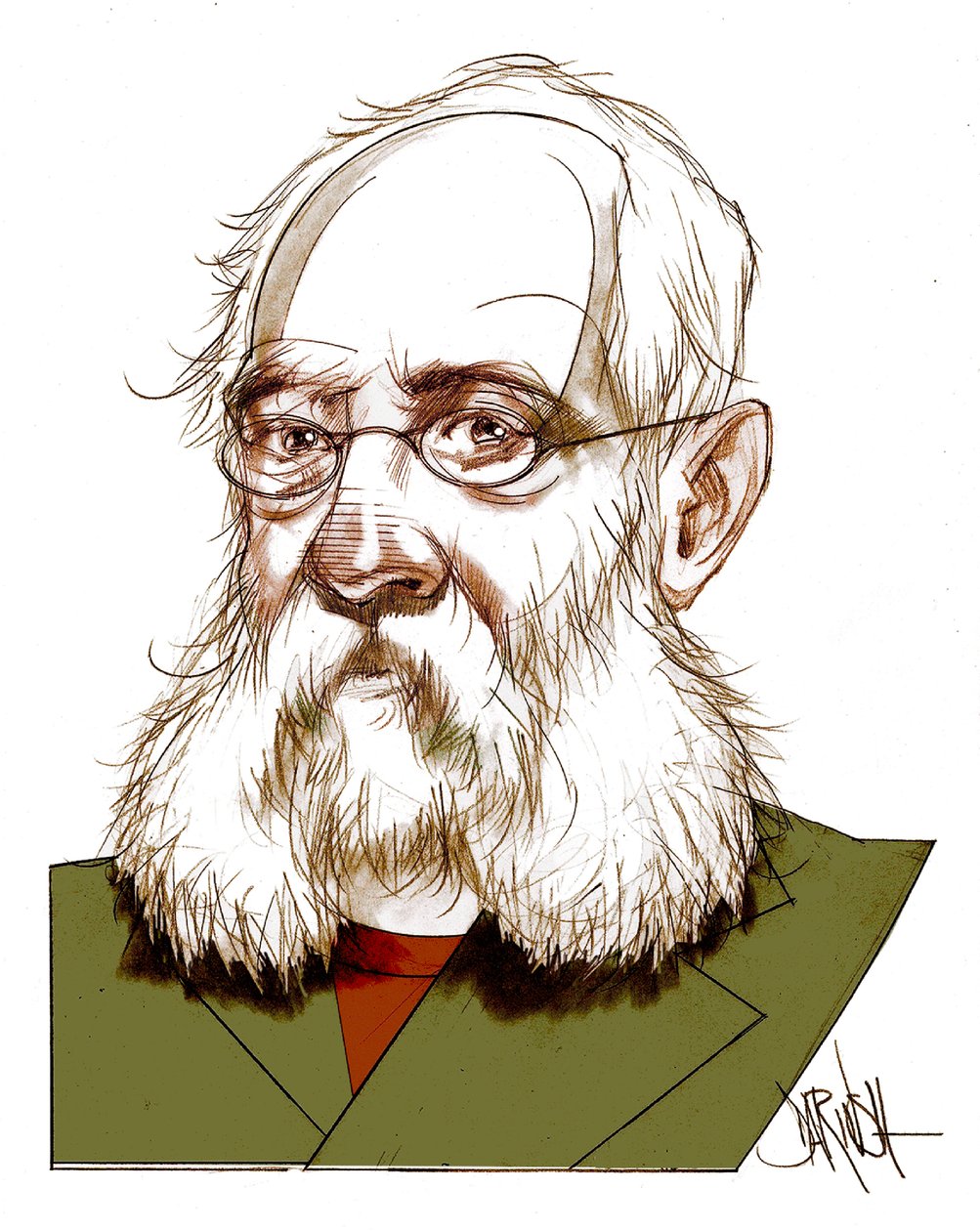 Ferdinand Petruccelli Of Gattina by Dariush Radpour