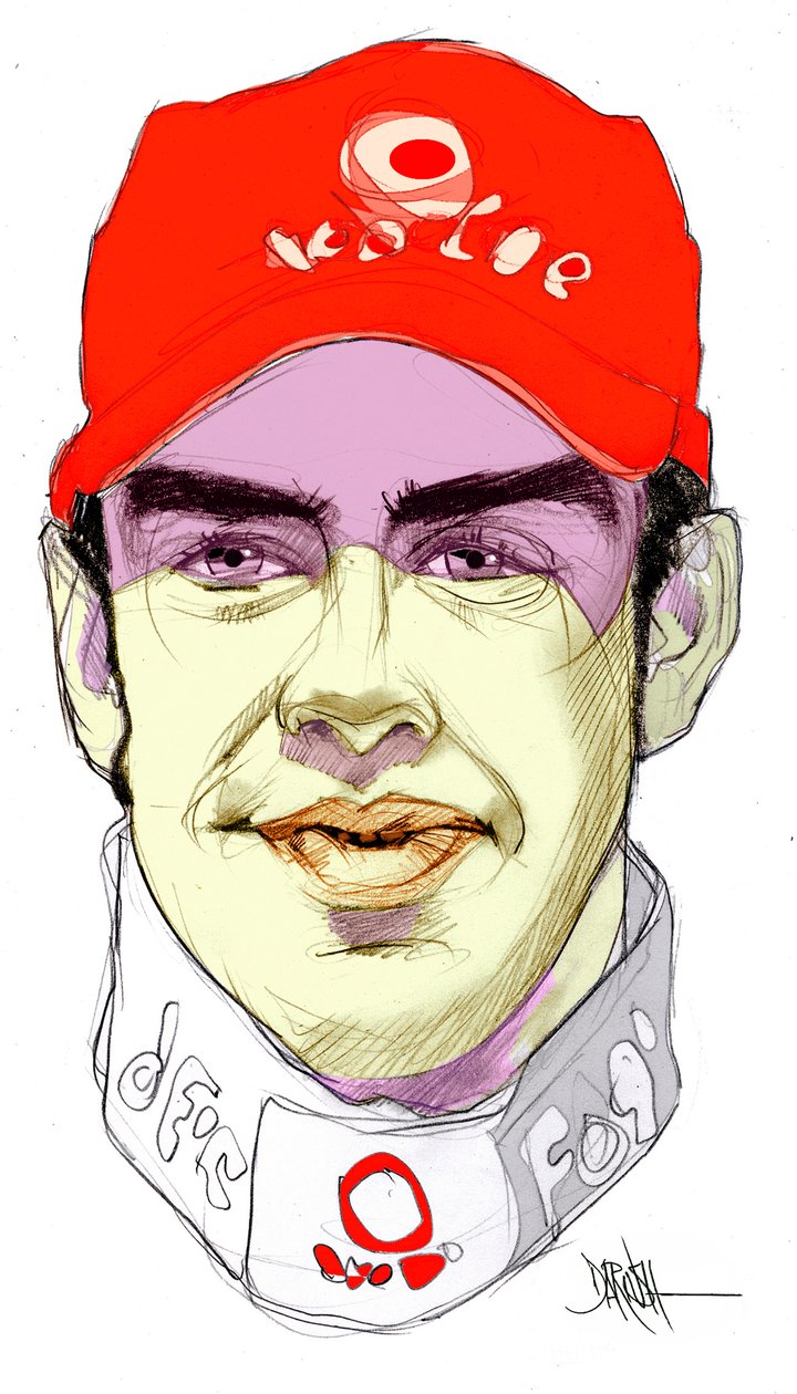 Fernando Alonso Díaz by Dariush Radpour