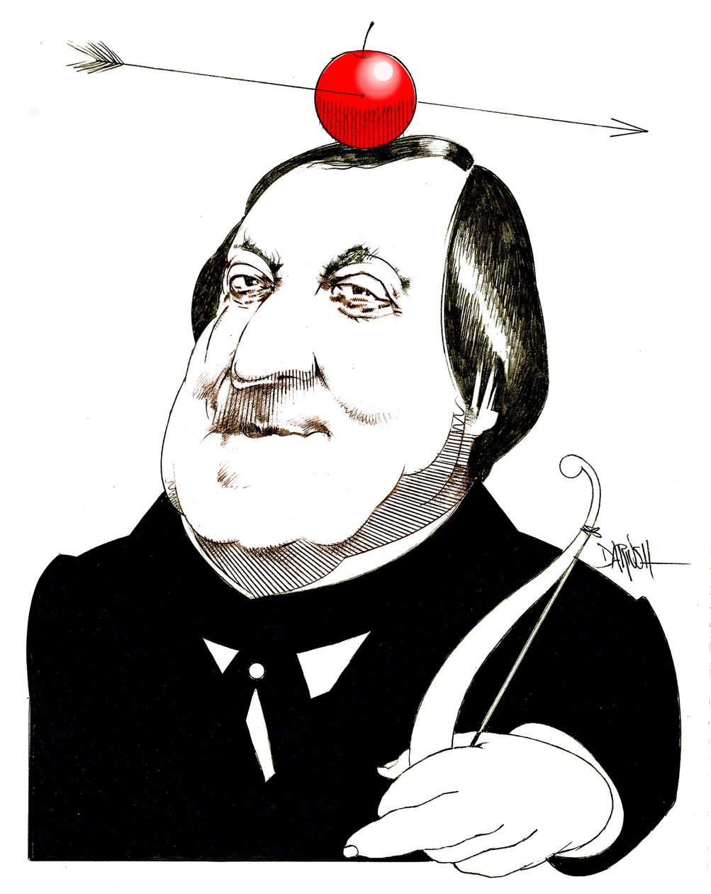 Gioachino Rossini, 2024 by Dariush Radpour