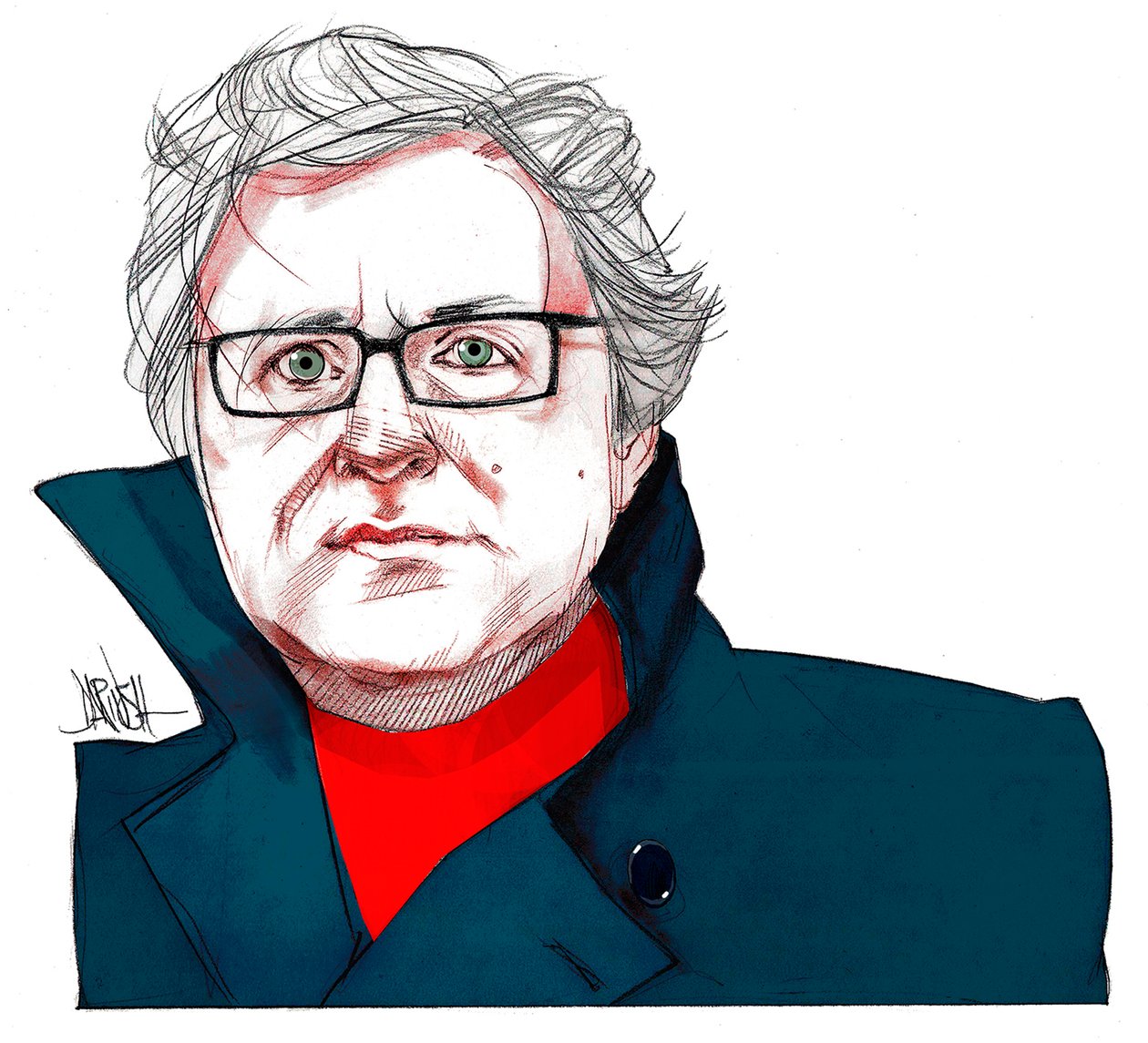 Michel Onfray by Dariush Radpour