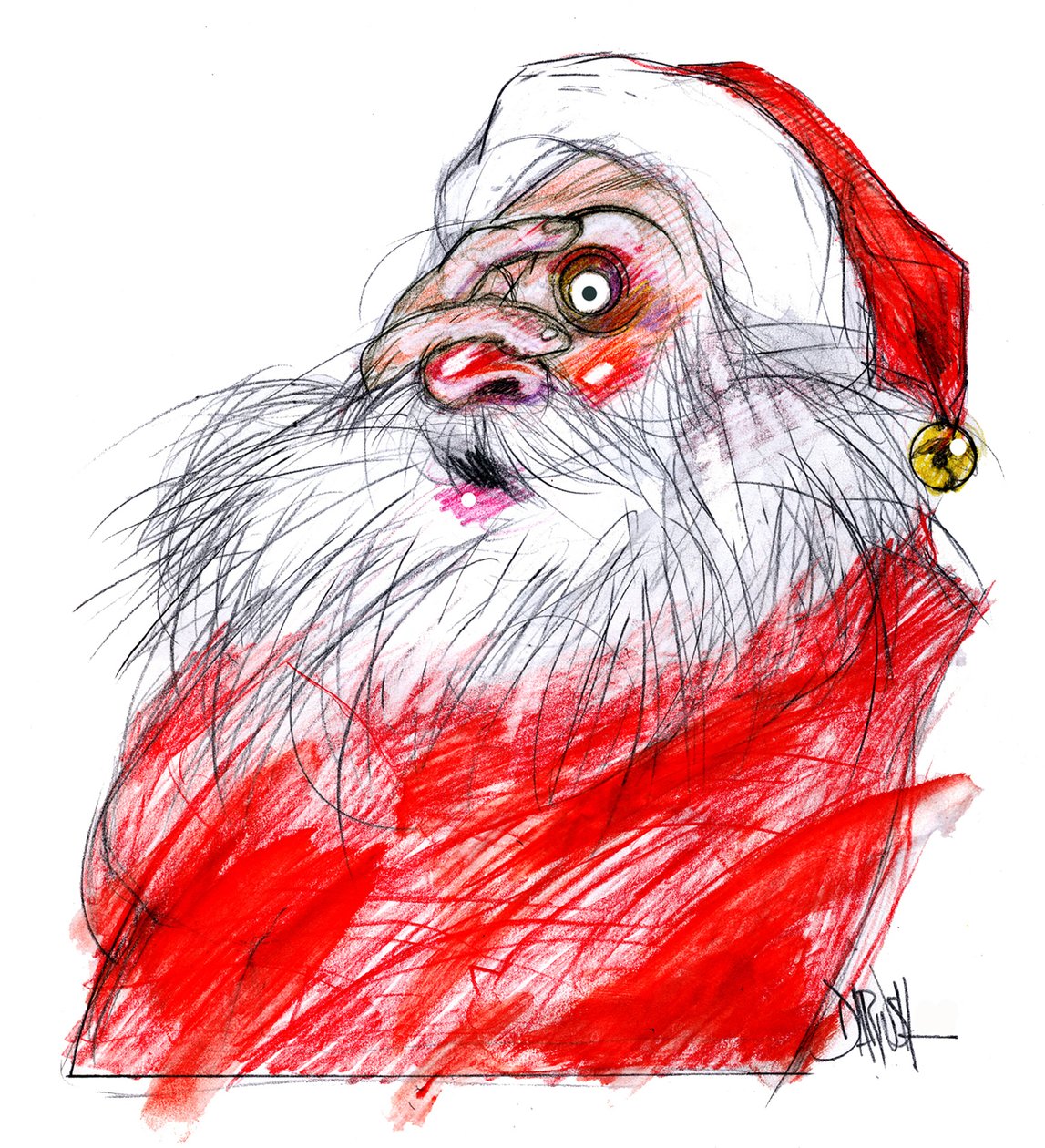 Santa Claus, 2008 by Dariush Radpour