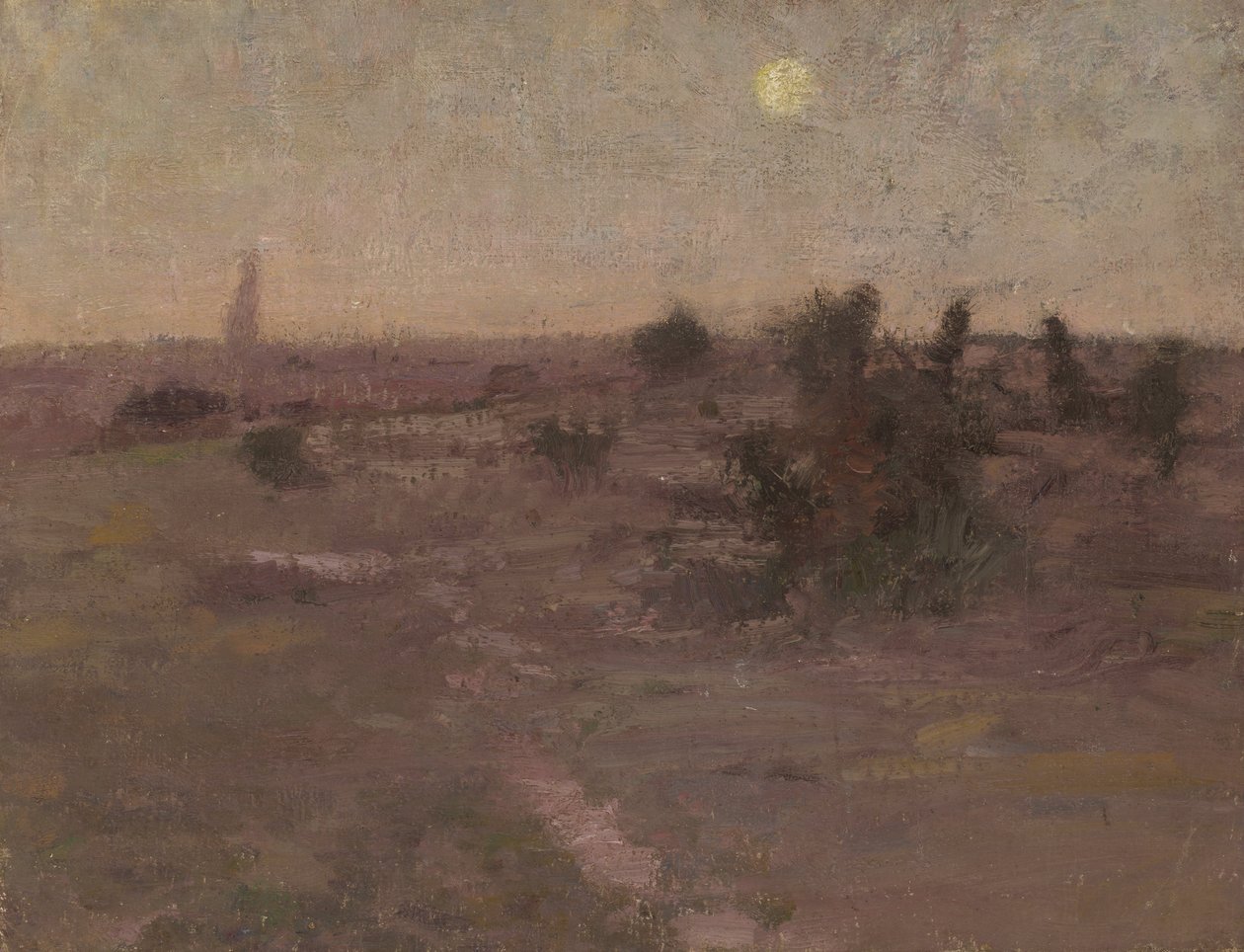 Moonrise, Templestowe by David Davies