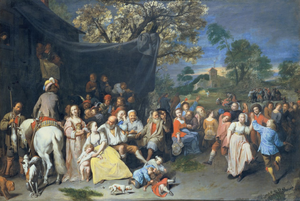 Peasant Festival, 1649 by David III Ryckaert