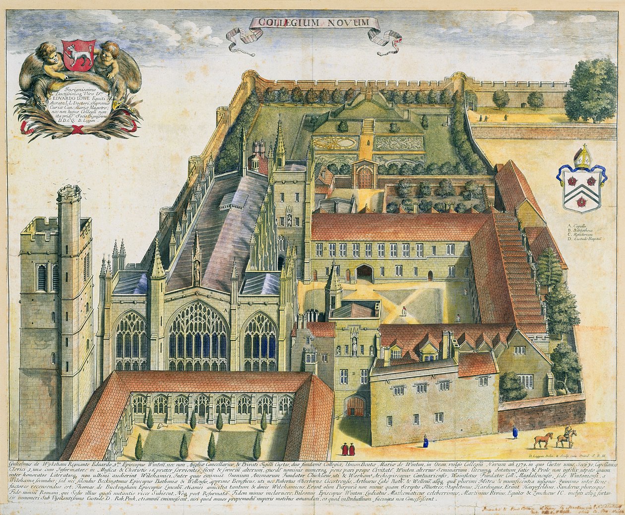 New College, Oxford, from 