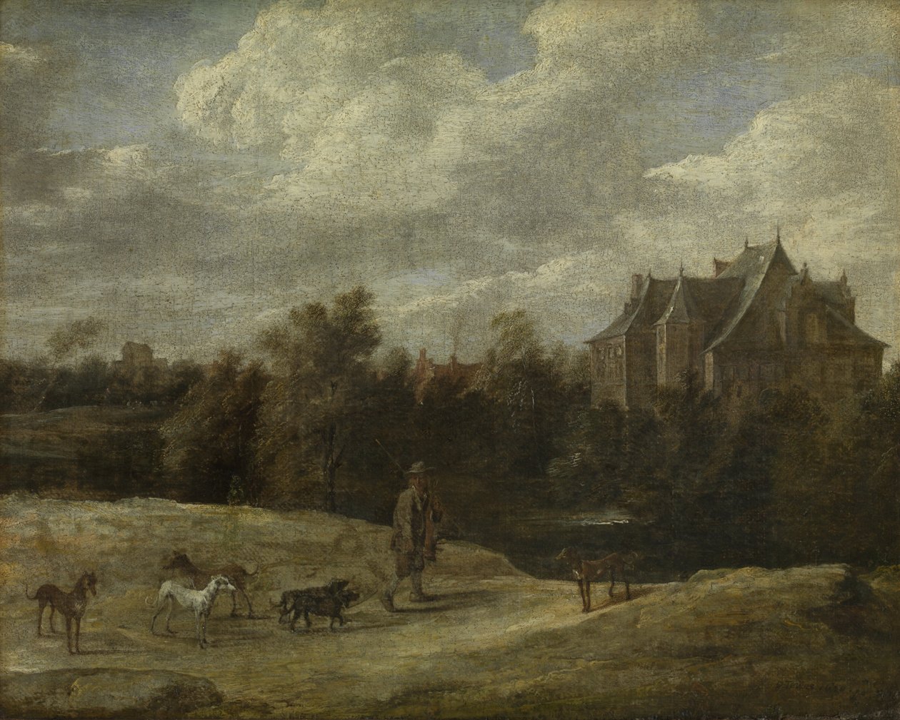 Return from the Hunt by David Teniers the Younger
