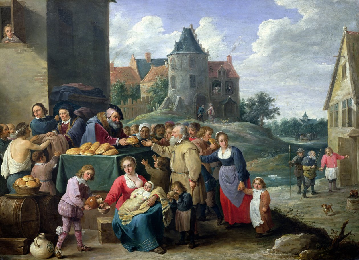 The Seven Acts of Mercy by David Teniers the Younger