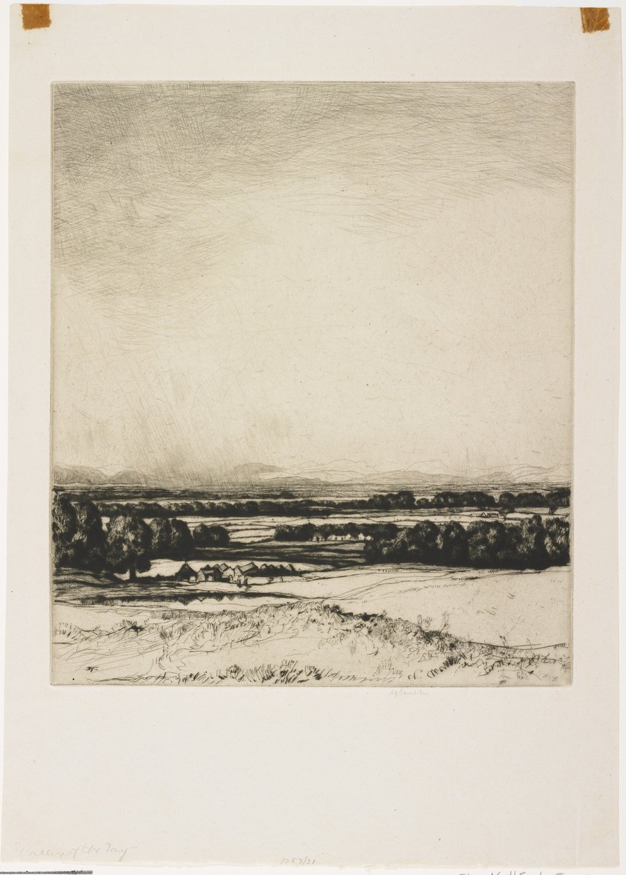 The Tay Valley, 1931 by David Young Cameron